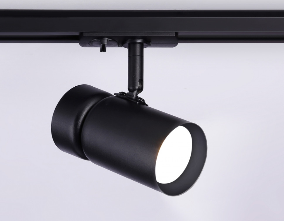 Однофазный светильник для трека Ambrella light TRACK SYSTEM GL5144, цвет черный - фото 3