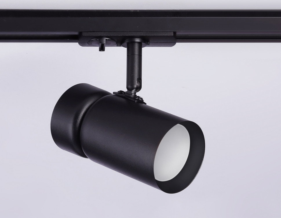 Однофазный светильник для трека Ambrella light TRACK SYSTEM GL5144, цвет черный - фото 4