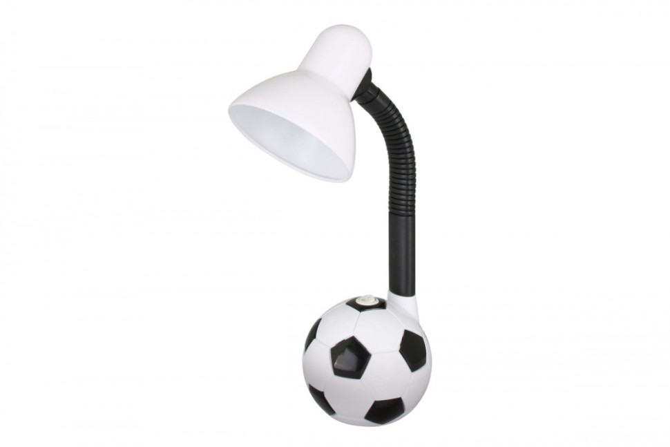 Настольная лампа Camelion KD-381 ''Мяч'' C01 белый 12607, цвет черный