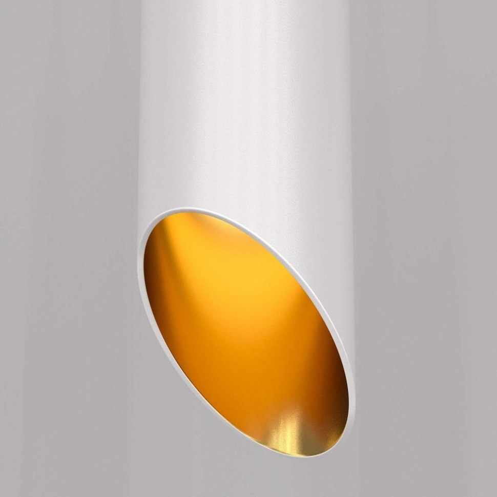 Подвесной светильник Maytoni Lipari P044PL-01-40GU10-W, цвет белый с золотом - фото 2