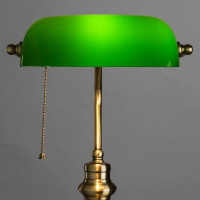 Настольная лампа офисная Arte Lamp Banker A2492LT-1AB