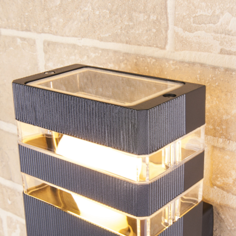 Уличный настенный светильник Techno (a032628) 1449 черный