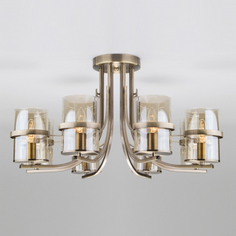 Потолочная люстра Eurosvet Coppa 60085/8 античная бронза 