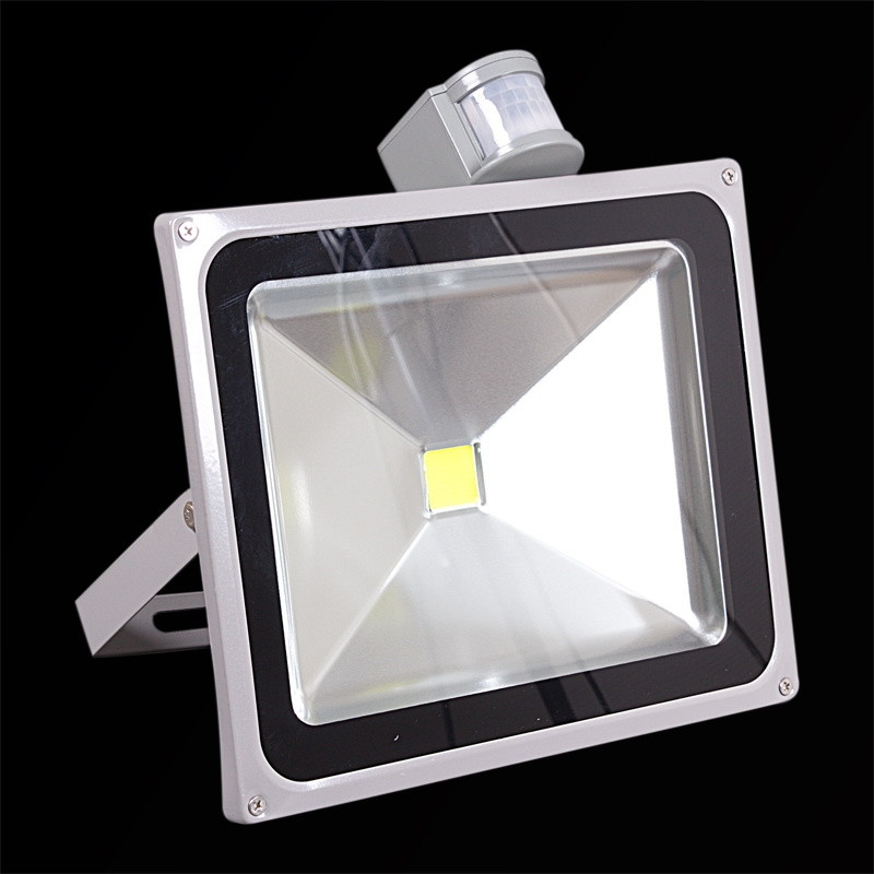 Светодиодный прожектор с сенсором Reluce 56050 1413125, цвет серый - фото 1