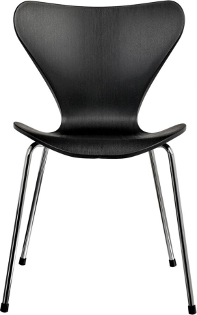 Стул  Style чёрный с хромированными ножками Bradex Home 593851