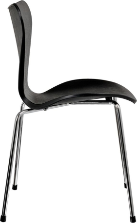 Стул  Style чёрный с хромированными ножками Bradex Home 593851