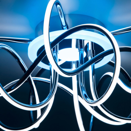 Светодиодная потолочная люстра с голосовым управлением Citilux Джемини Смарт CL229A151E 