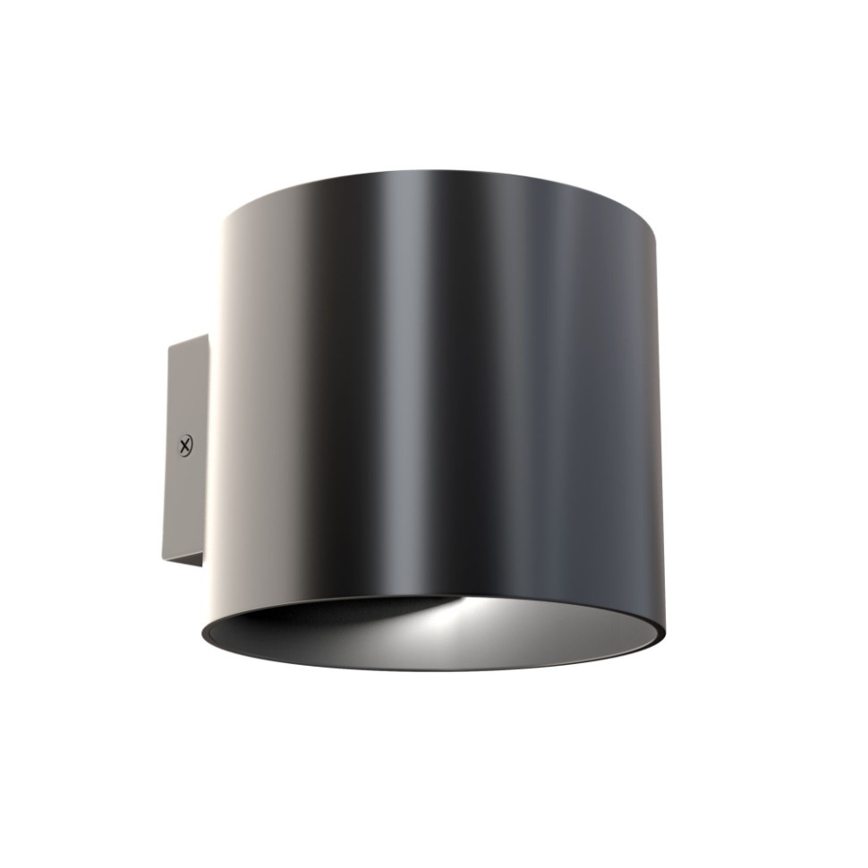Настенный светильник Maytoni Rond C066WL-01B, цвет черный - фото 1