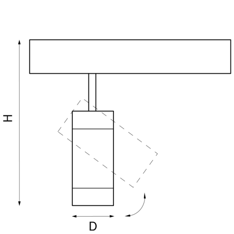Светильник на штанге Lightstar Teta 205017 