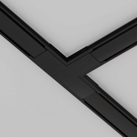 Коннектор T-образный для магнитного шинопровода Maytoni Technicall Radity TRA084CT-11B 