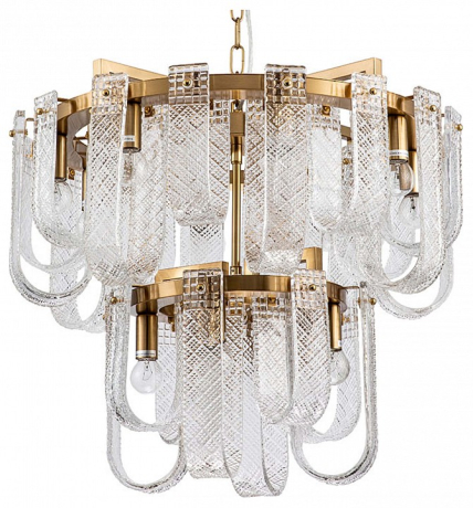 Подвесная люстра Indigo Brina 12027/12P Brass 