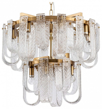 Подвесная люстра Indigo Brina 12027/12P Brass