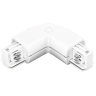 Соединитель с токопроводом угловой L-образный для треков Lightstar Barra 504126