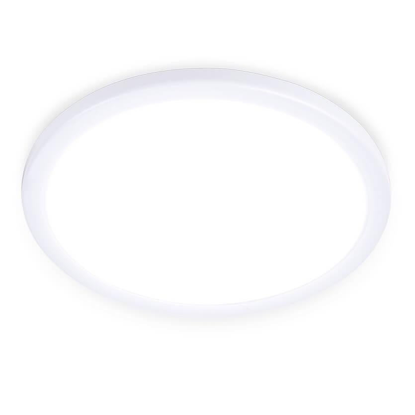 Встраиваемый ультратонкий светодиодный светильник с регулируемым крепежом Ambrella light Downlight DLR307 светодиодный светильник feron al508 встраиваемый с регулируемым монтажным диаметром до 100мм 9w 6400k белый