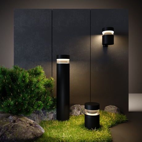 Ландшафтный светодиодный светильник Elektrostandard 1532 TECHNO LED черный (a052251)