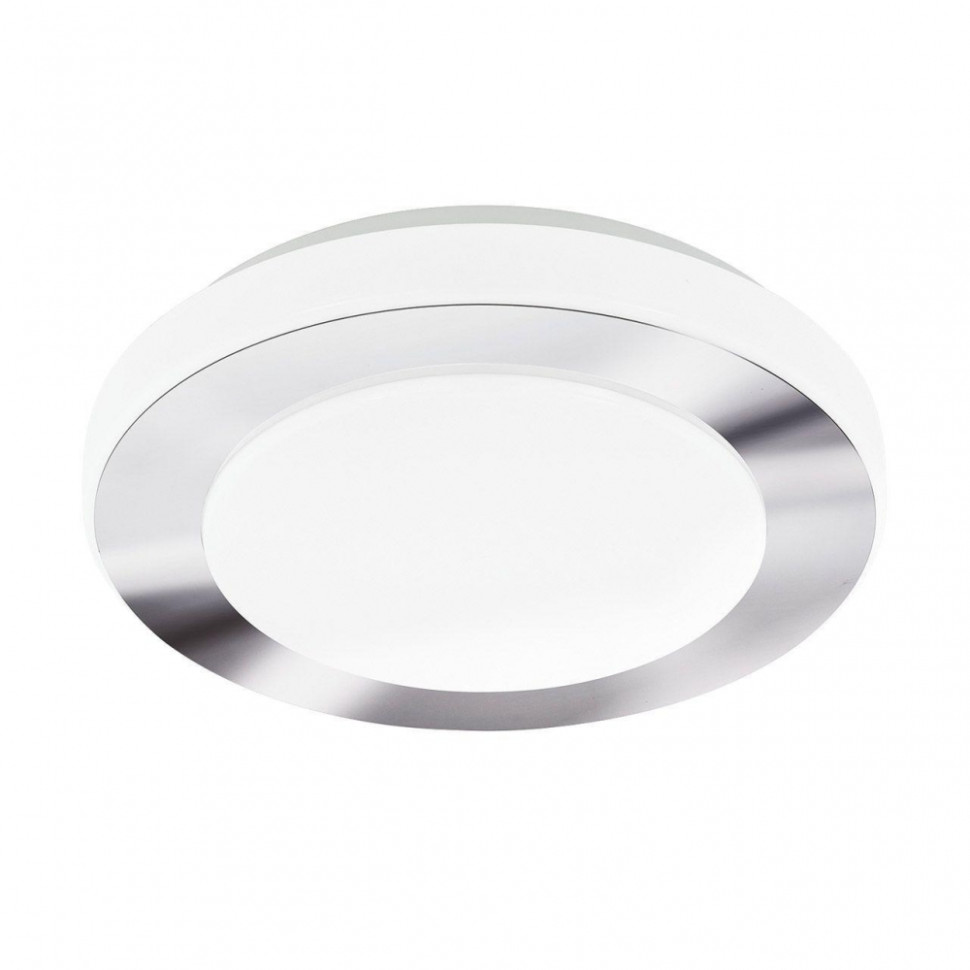 Настенно-потолочный светодиодный влагозащищенный светильник Eglo Led Carpi 95282, цвет хром - фото 1