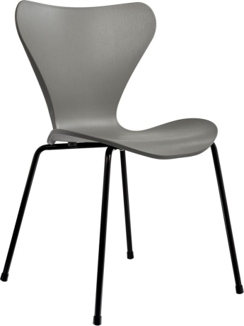 Стул Seven Style серый с чёрными ножками Bradex Home 693994