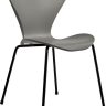 Стул Seven Style серый с чёрными ножками Bradex Home 693994