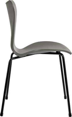 Стул Seven Style серый с чёрными ножками Bradex Home 693994