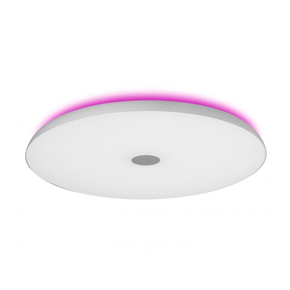 Потолочный светодиодный светильник с Bluetooth и динамиком, ПДУ  iLedex Music 1706/500 WH, цвет белый 1706/500 WH - фото 3