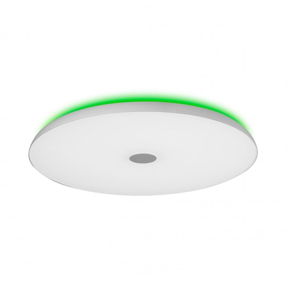 Потолочный светодиодный светильник с Bluetooth и динамиком, ПДУ  iLedex Music 1706/500 WH, цвет белый 1706/500 WH - фото 4