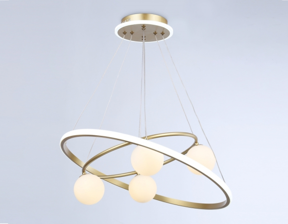 Подвесная диммируемая люстра с пультом ДУ Ambrella light COMFORT FL66324 