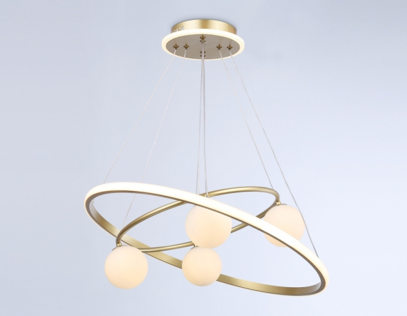 Подвесная диммируемая люстра с пультом ДУ Ambrella light COMFORT FL66324 