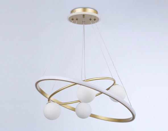 Подвесная диммируемая люстра с пультом ДУ Ambrella light COMFORT FL66324 