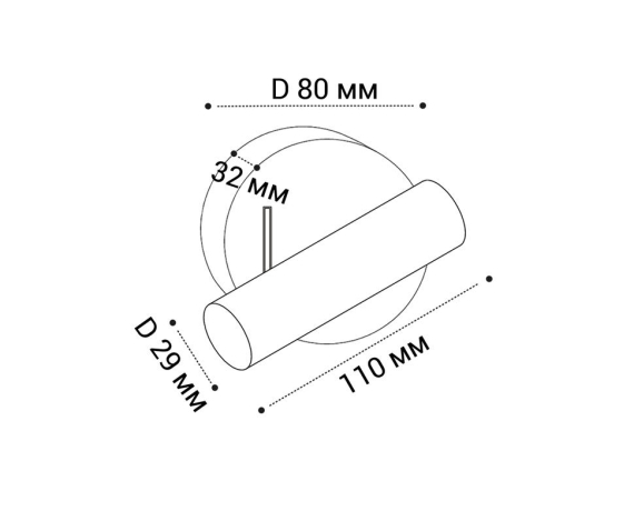 Светодиодный спот Italline IT08-8023 bronze 3000K 