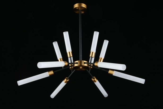 Люстра на штанге со светодиодными лампочками G9, комплект от Lustrof. №280421-657161 