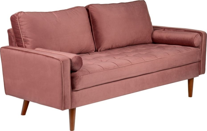 Диван Scott трехместный пыльно-розовый Bradex Home 761636