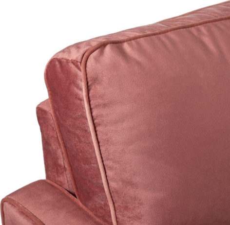 Диван Scott трехместный пыльно-розовый Bradex Home 761636