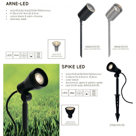 Уличный ландшафтный светильник Lucide  65871