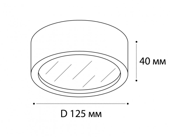 Потолочный светодиодный светильник Italline M04-525-125 white 4000K 