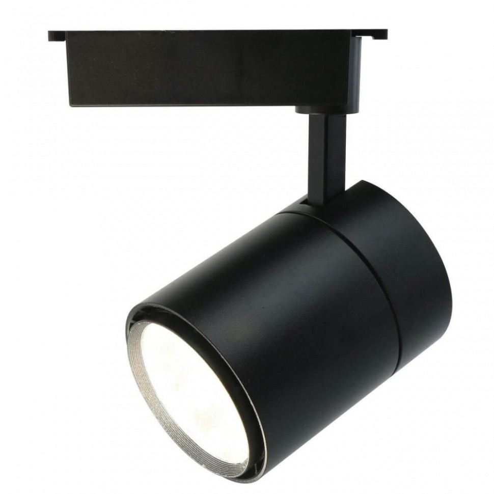 Однофазный LED светильник 50W 4000К для трека Arte Lamp Attento A5750PL-1BK, цвет черный - фото 1