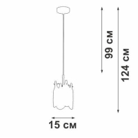 Подвесной светильник Vitaluce V5813 V5813-8/1S
