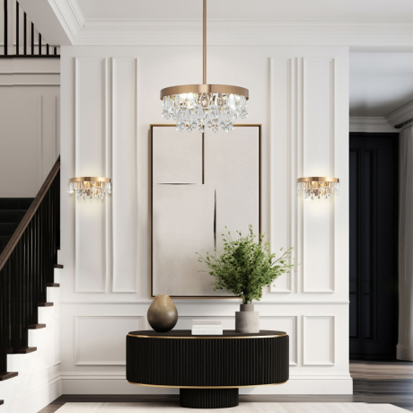 Настенный светильник с хрусталем Eurosvet Sophie 60165/2 (a065756) 