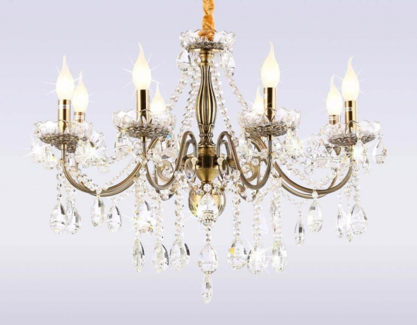 Люстра подвесная с лампочками Ambrella light TR4950+Lamps 