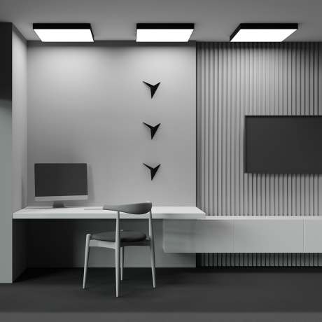 Потолочный светильник Technical C032CL-90W3K-SQ-B Zon 