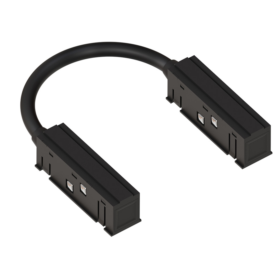 Коннектор гибкий для шинопровода Arte Lamp Linea-Accessories A484406, цвет черный - фото 1