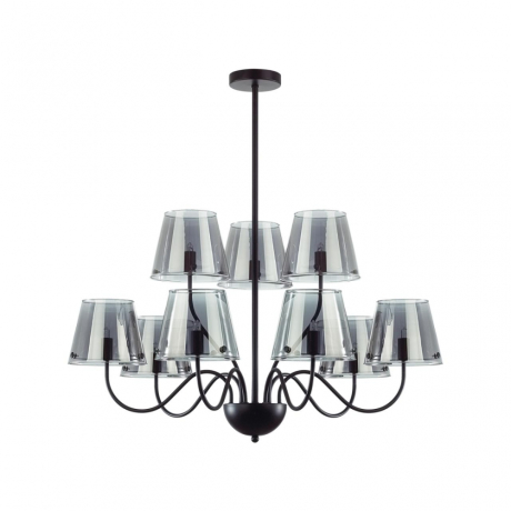 Люстра на штанге с лампочкой LUMION 6570/9C+Lamps 