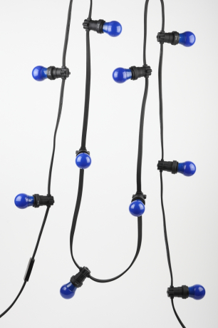 Лампа светодиодная ЭРА E27 3W 3000K синяя ERABL50-E27 Б0049578