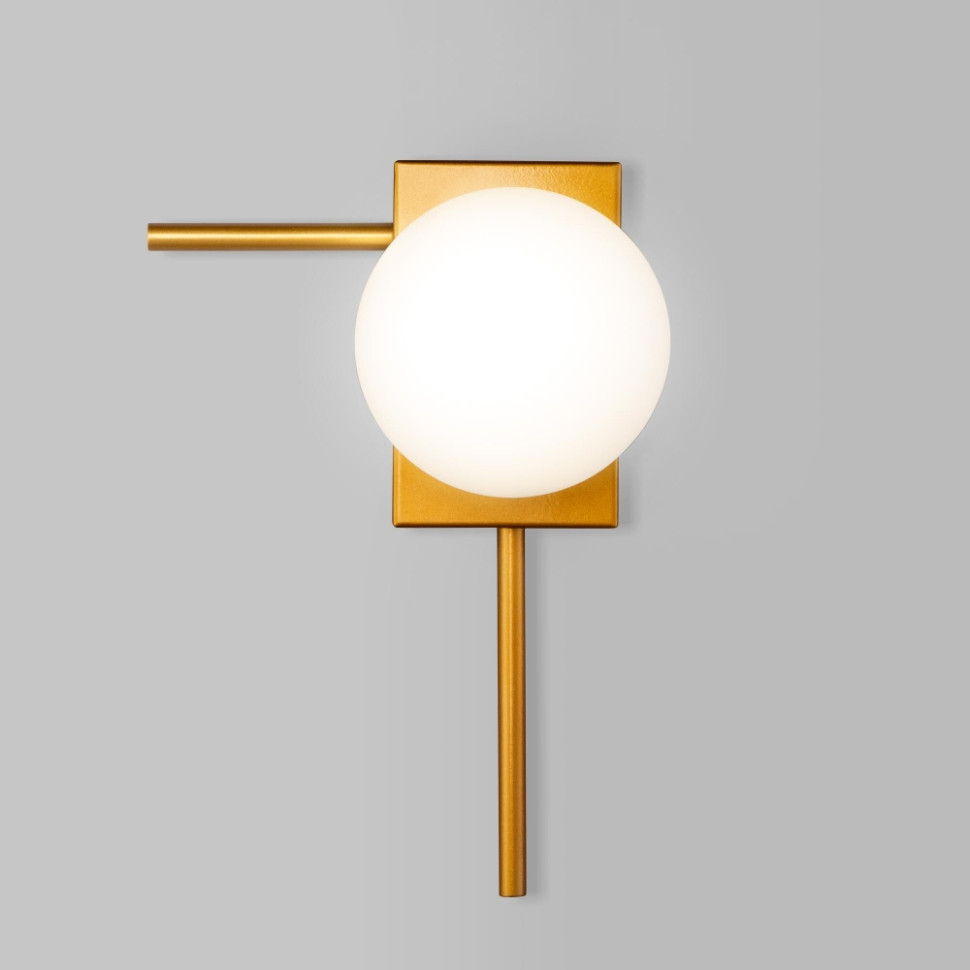 Настенный светильник Eurosvet 40036/1 золото (a061495), цвет матовый 40036/1 золото - фото 1
