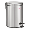 Нарушена упаковка! <209760> Ведро-контейнер для мусора (урна) с педалью LAIMA "Classic", 12 л, зеркальное, нержавеющая сталь, со съемным внутренним ведром, 232261 (232261)