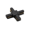 Соединитель X-образный для треков Denkirs DK Track Black TR1104-BK 