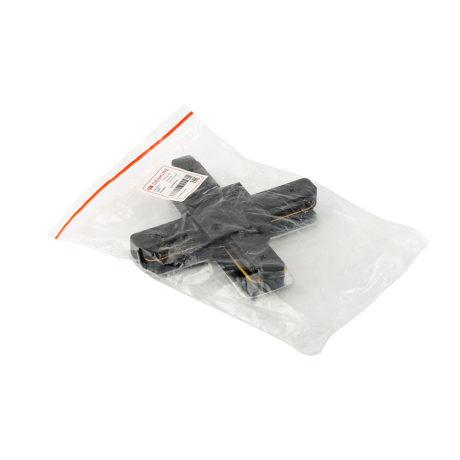 Соединитель X-образный для треков Denkirs DK Track Black TR1104-BK 