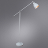 Торшер с лампочкой Arte lamp A2054PN-1WH+Lamps 