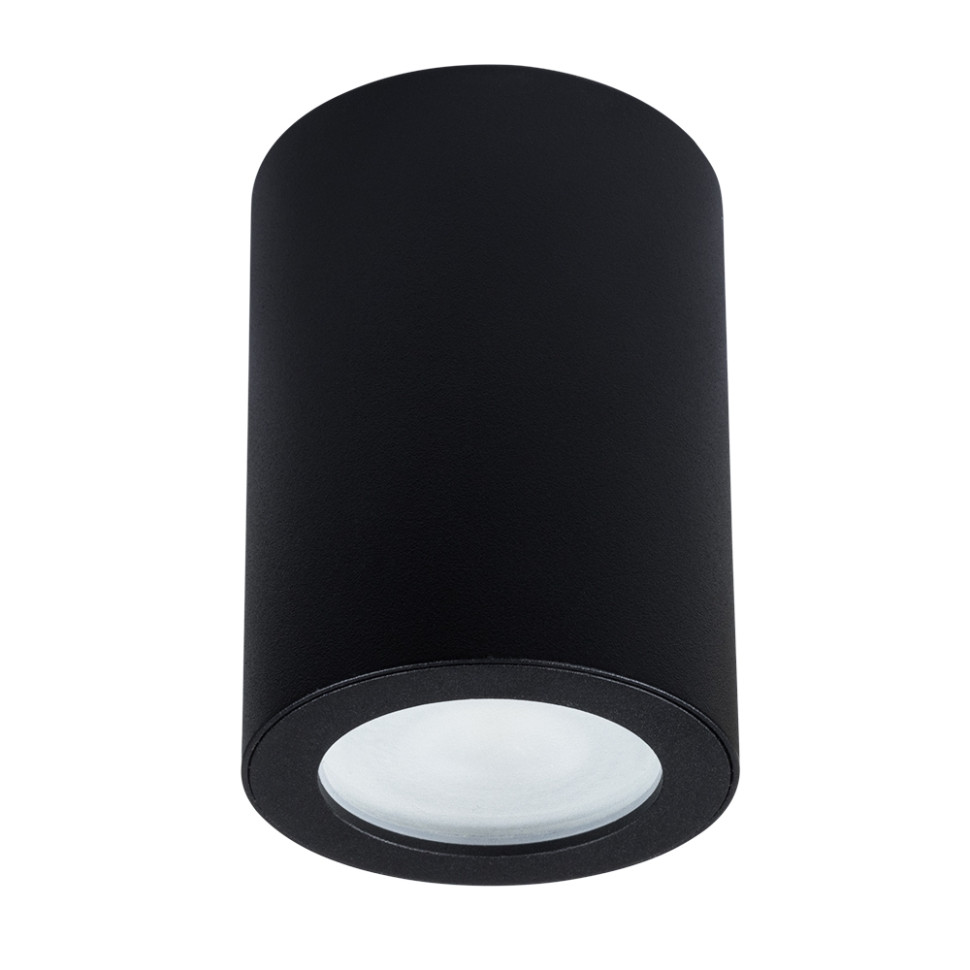Светильник накладной в комплекте с LED лампами GU10. Точечный светильник. Комплект от Lustrof №648818-702124, цвет черный