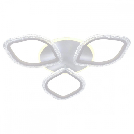 Потолочная диммируемая люстра с пультом ДУ Escada Bubble 10251/3LED BL White 