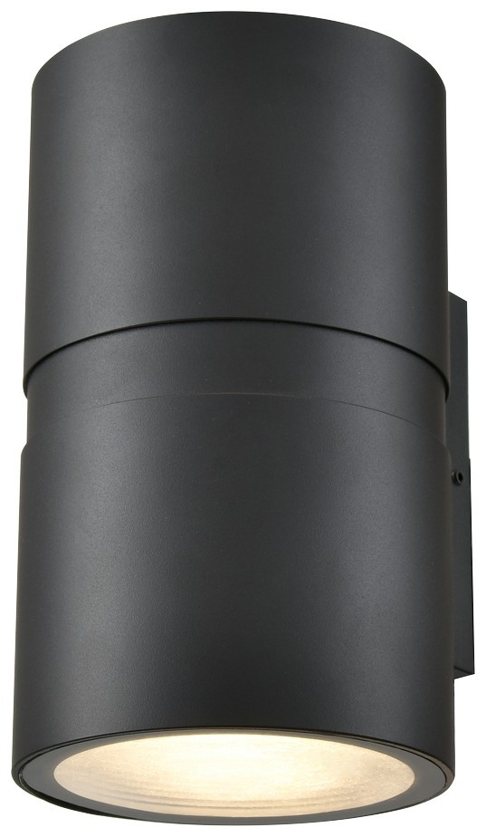 Настенный уличный светильник Wertmark Wenzel WE921.01.021, цвет черный - фото 1